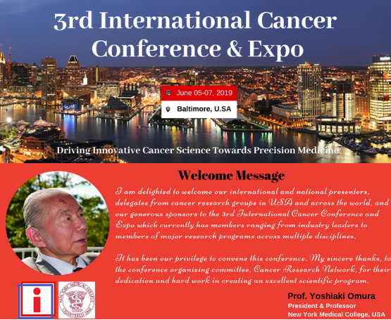 3rd International Cancer Conference and Expo